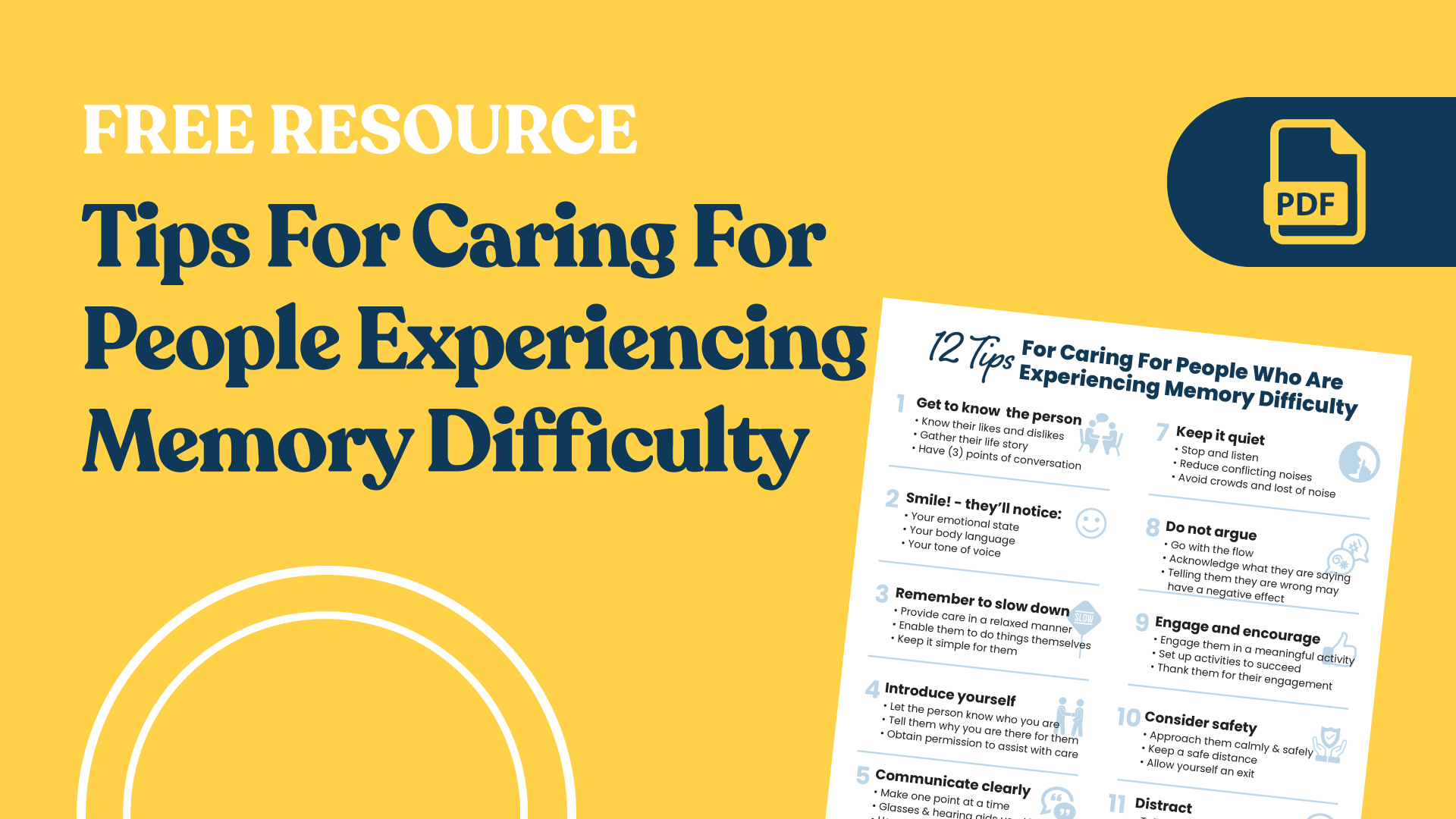 12 Tips for Caring For People Experiencing Memory Difficulty: A Comprehensive Guide for Family Members and Caregivers